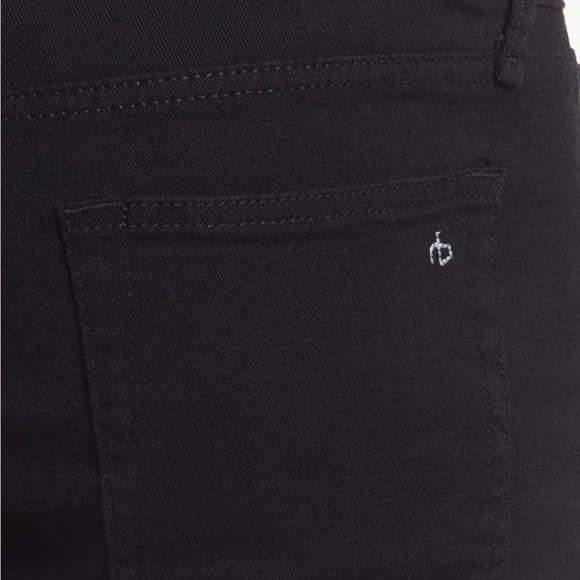 Rag and bone fit 1 skinny black jeans